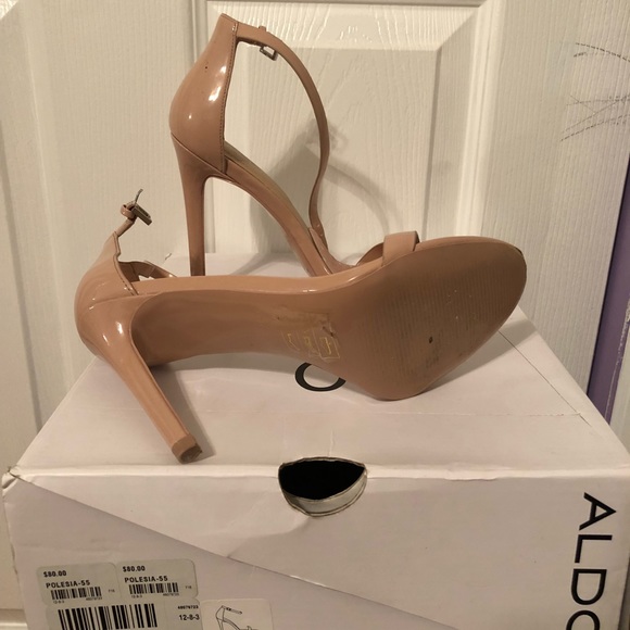 Strap Nude Heels - Picture 5 of 5
